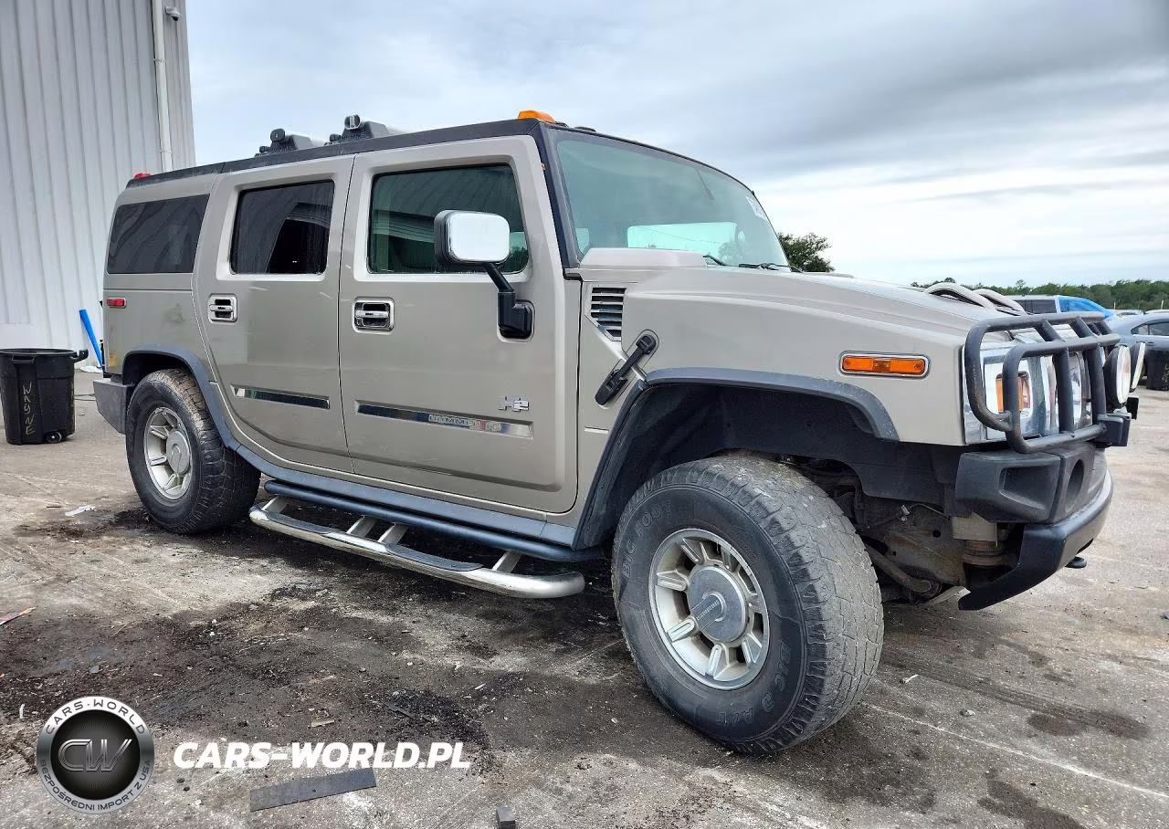 2003 Hummer H2 VIN:5GRGN23U63H137636 - 4