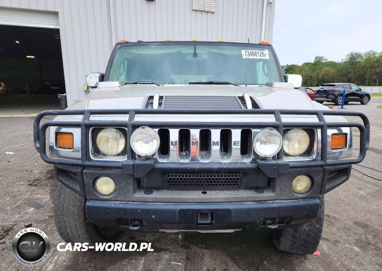 2003 Hummer H2 VIN:5GRGN23U63H137636 - 5