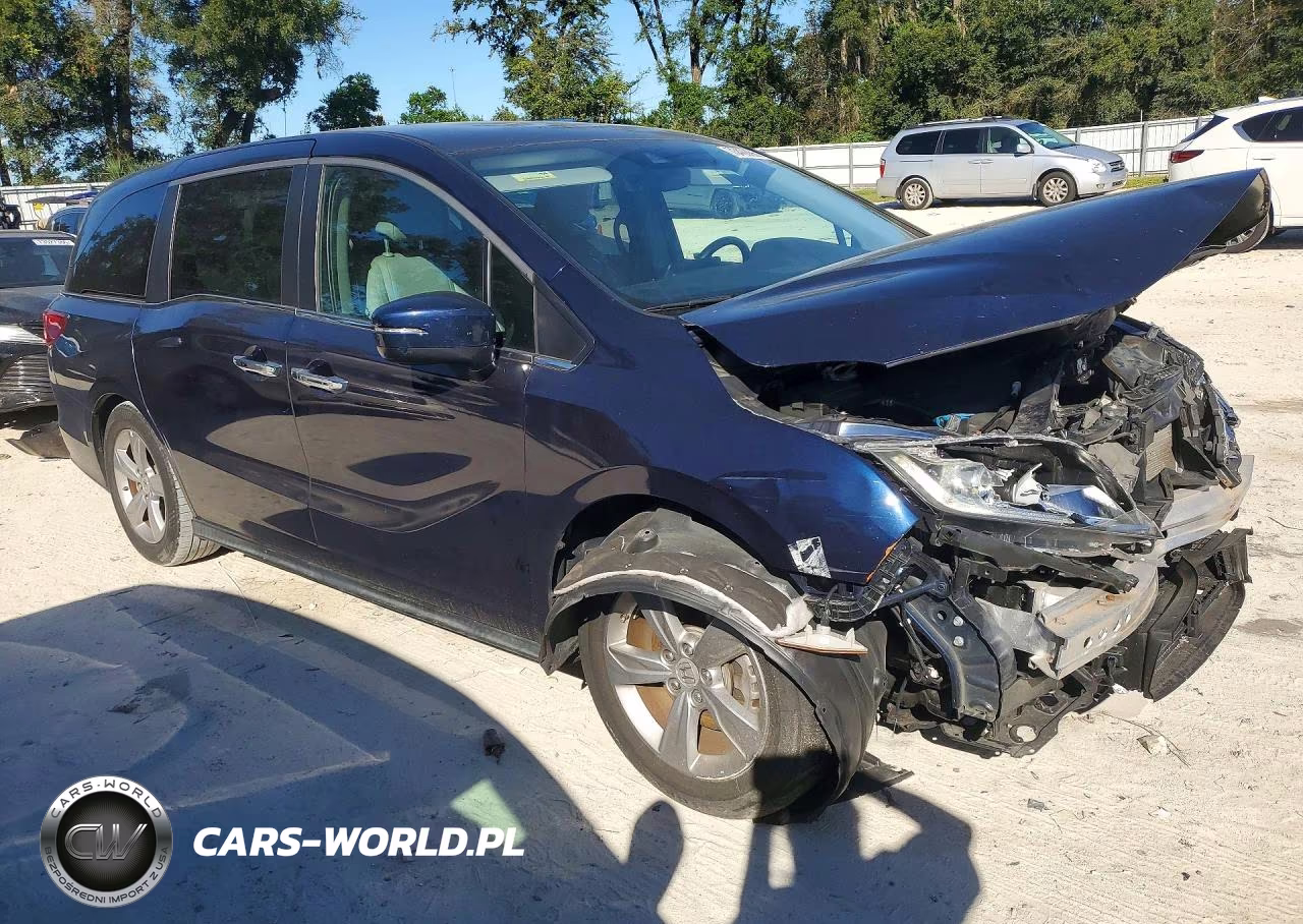 2018 Honda Odyssey Exl VIN:5FNRL6H71JB075702 - 4