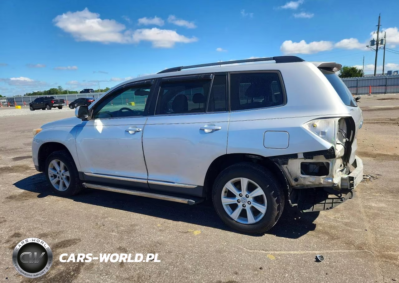 2012 Toyota Highlander Se VIN:5TDZK3EH7CS063339 - 2