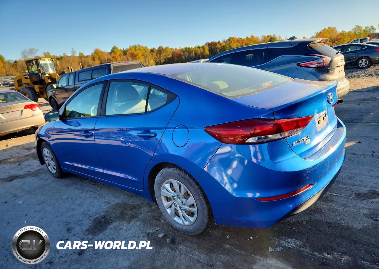 2018 Hyundai Elantra Se VIN:KMHD74LF1JU582300 - 2