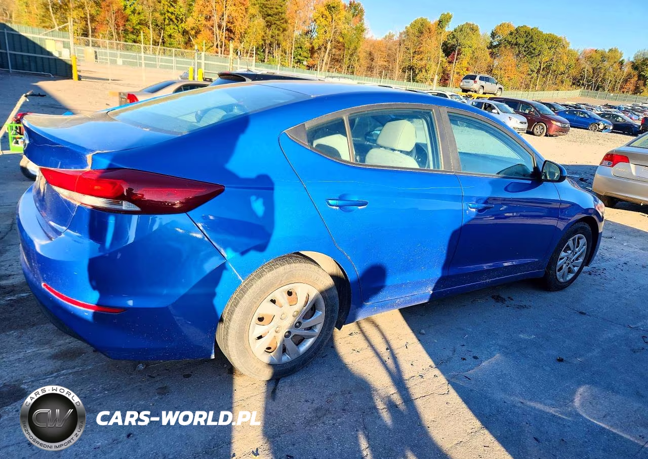 2018 Hyundai Elantra Se VIN:KMHD74LF1JU582300 - 3