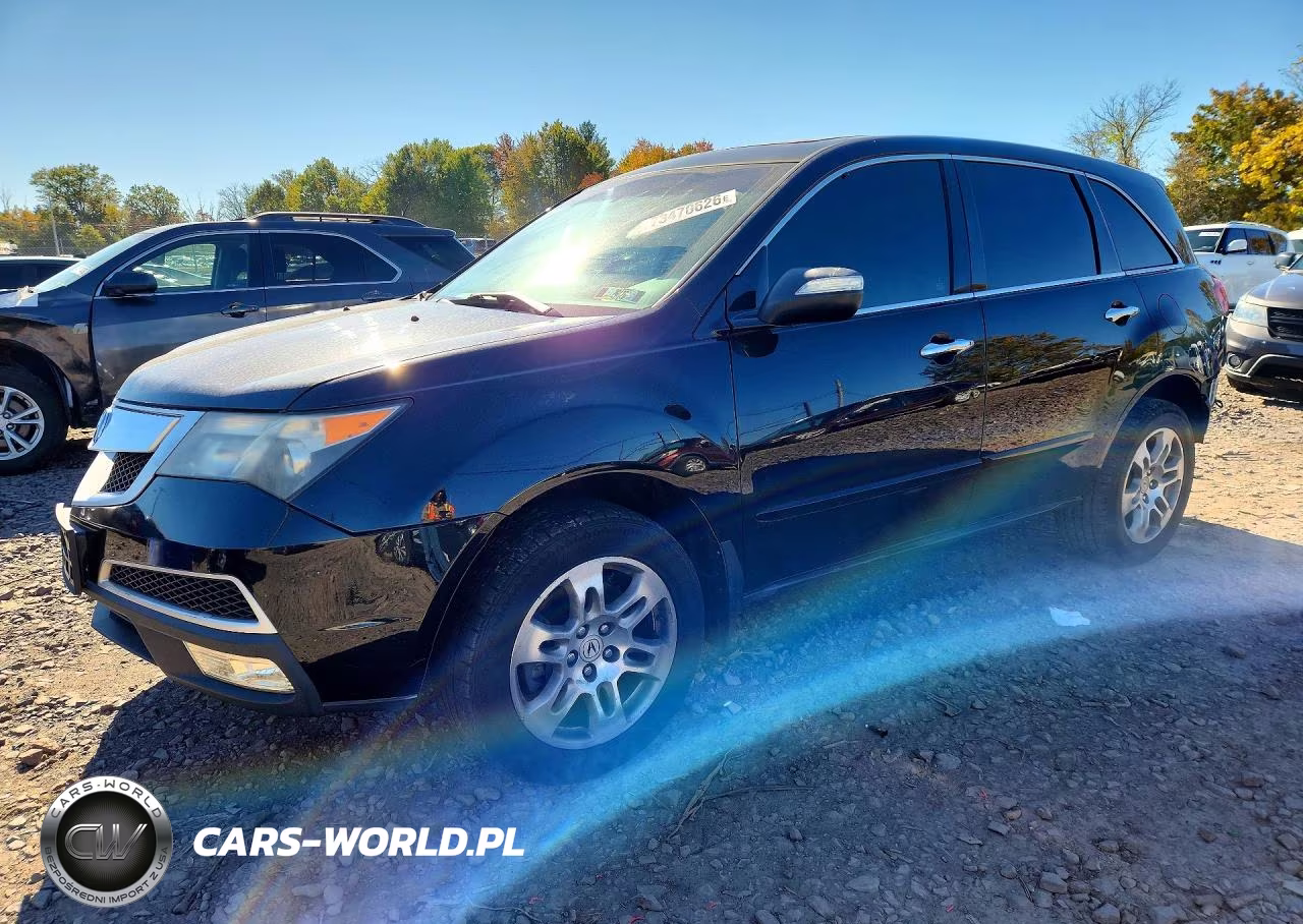 2011 Acura Mdx VIN:2HNYD2H20BH516067 - 1