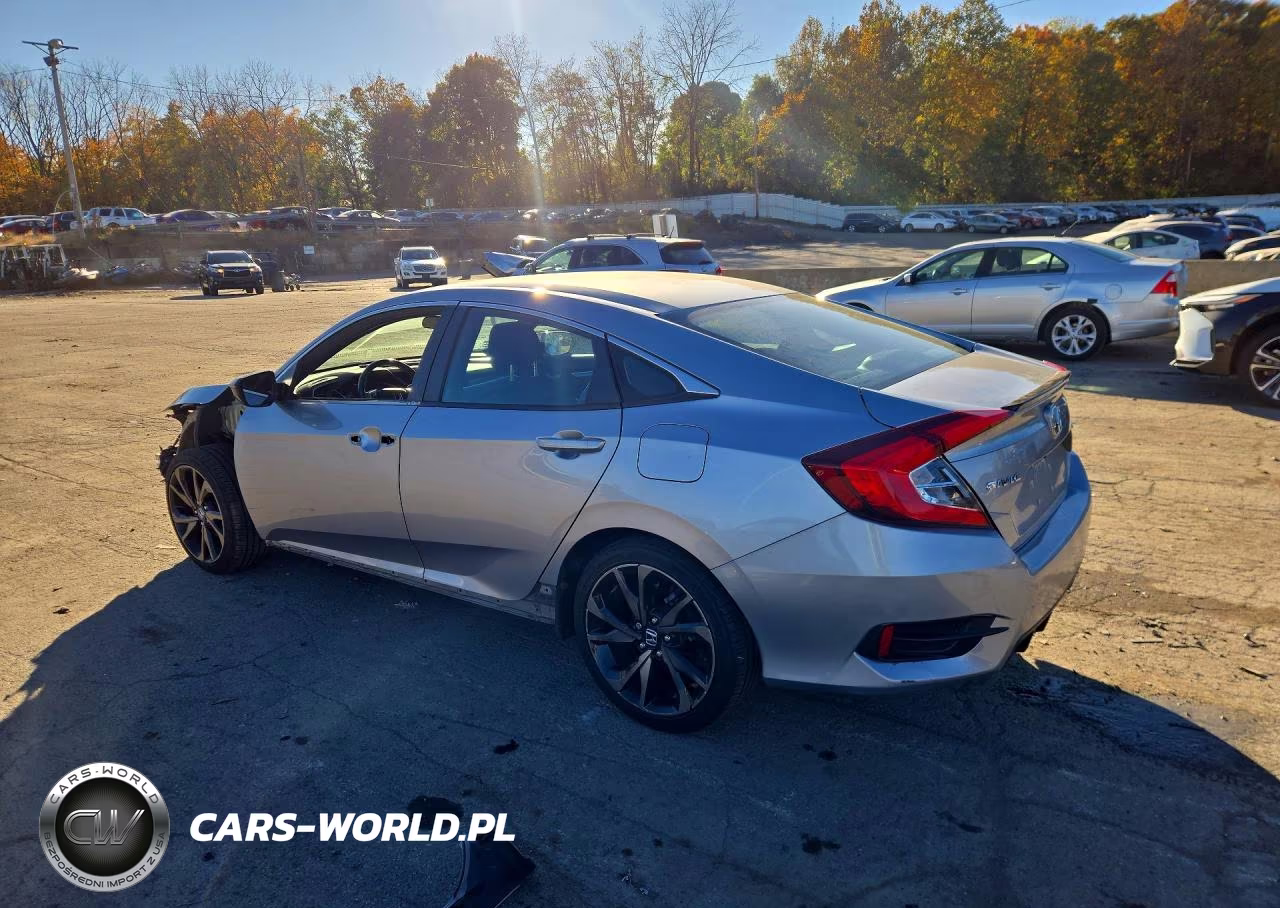2021 Honda Civic Sport VIN:2HGFC2F89MH504236 - 2