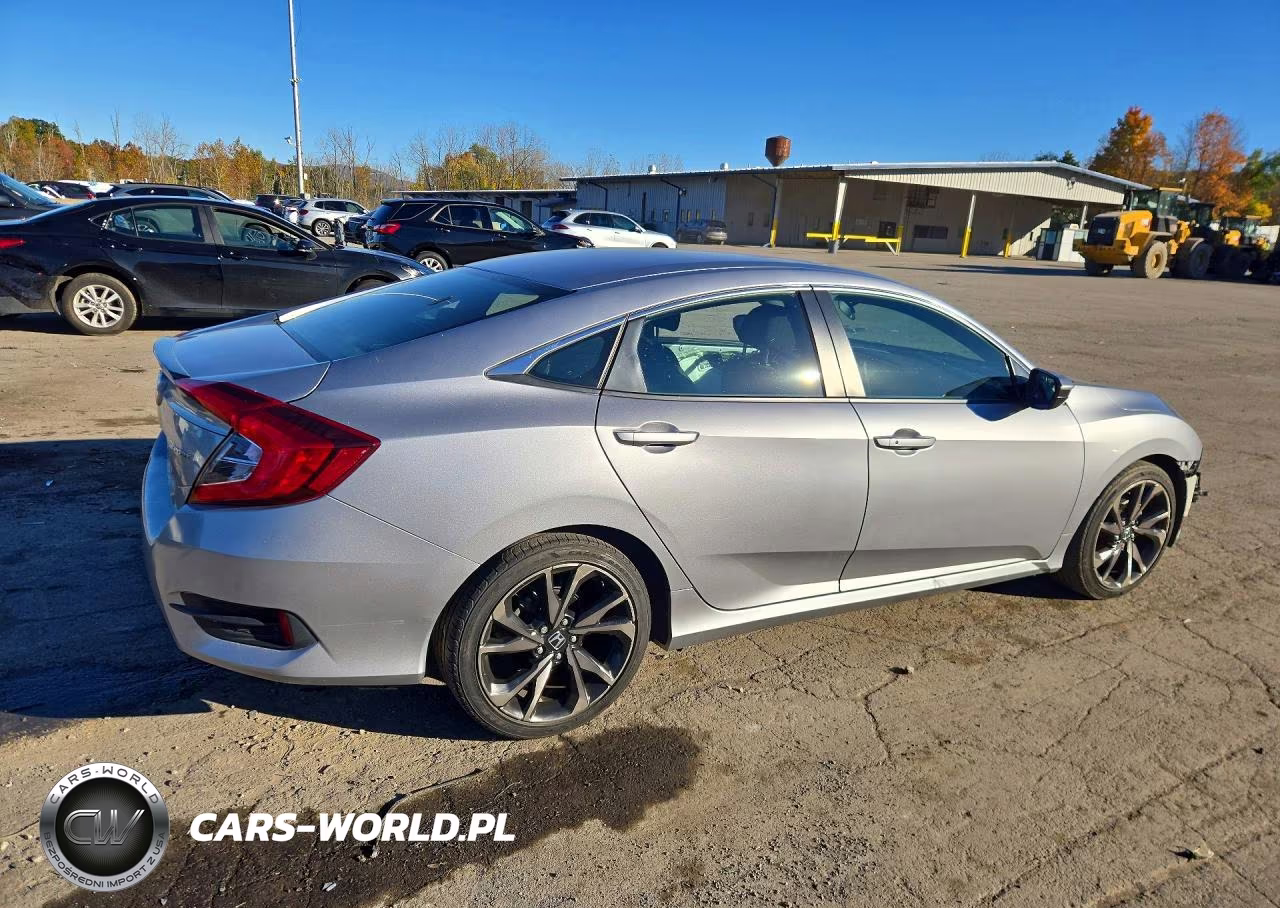 2021 Honda Civic Sport VIN:2HGFC2F89MH504236 - 3