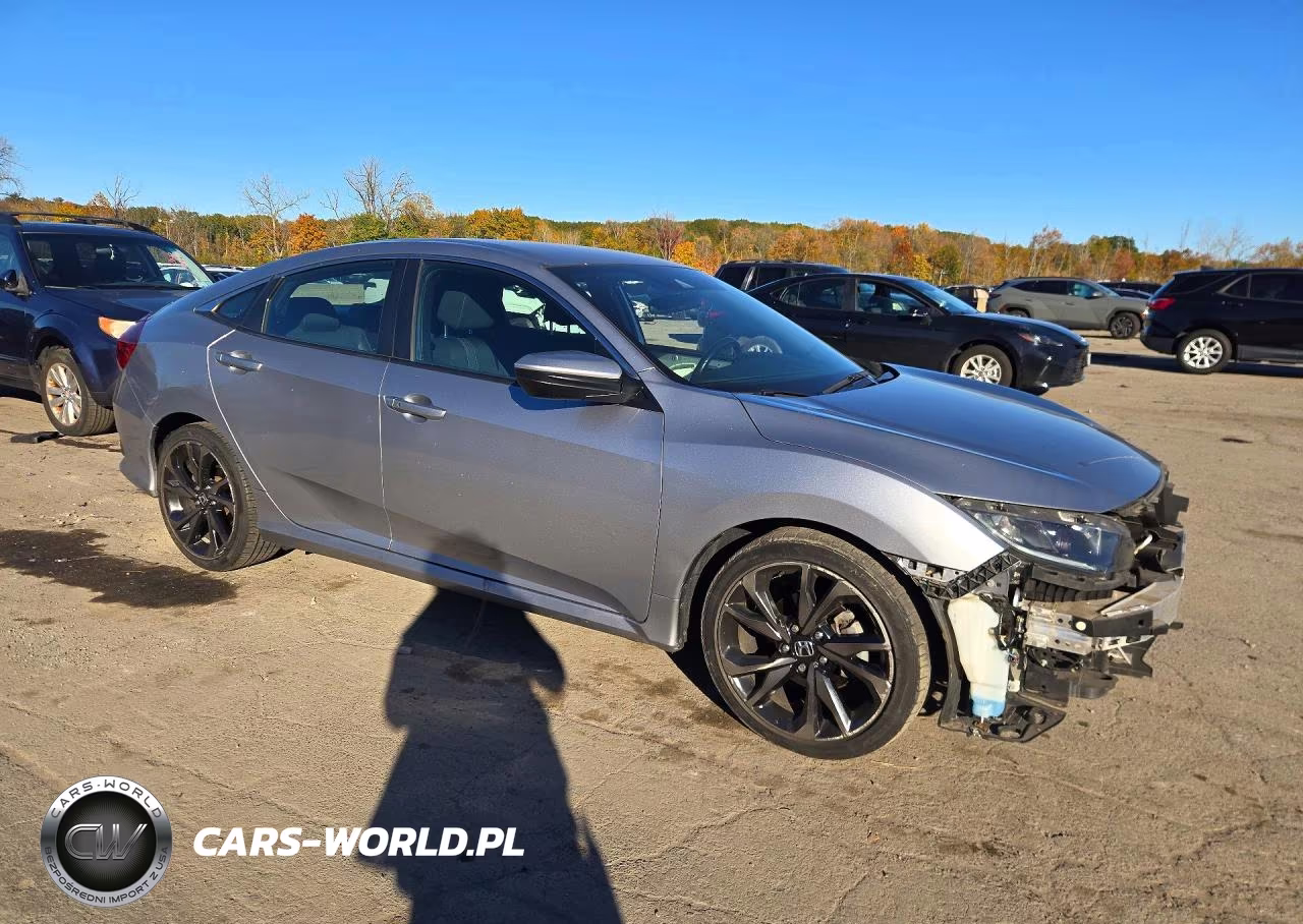 2021 Honda Civic Sport VIN:2HGFC2F89MH504236 - 4