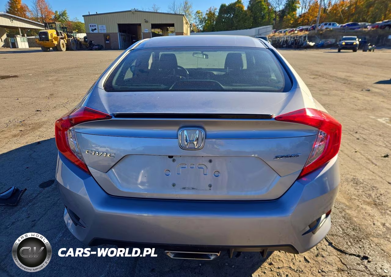 2021 Honda Civic Sport VIN:2HGFC2F89MH504236 - 6