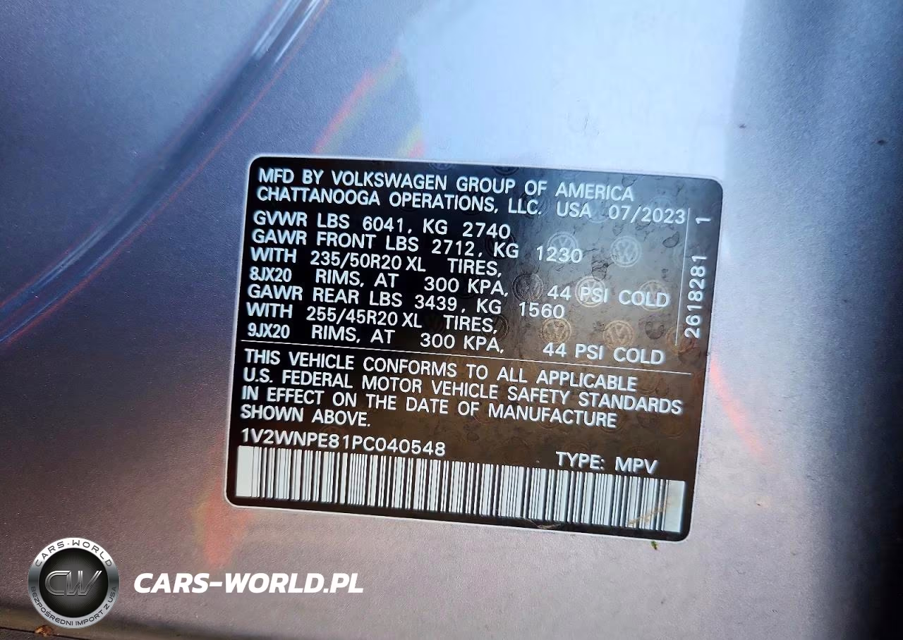 2023 Volkswagen Id.4 Pro S VIN:1V2WNPE81PC040548 - 12
