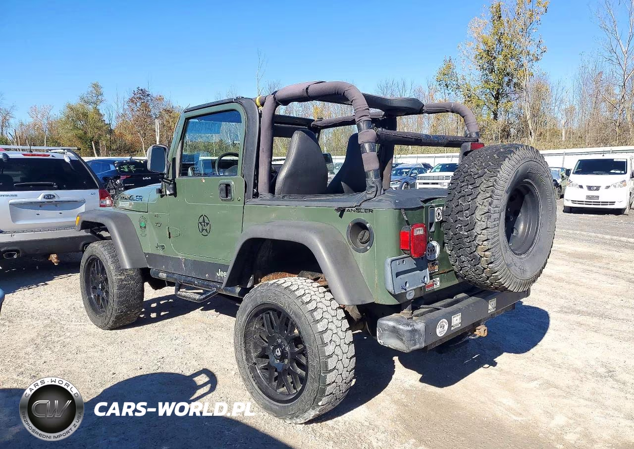 1999 Jeep Wrangler - Tj Sport VIN:1J4FY19S1XP460132 - 2