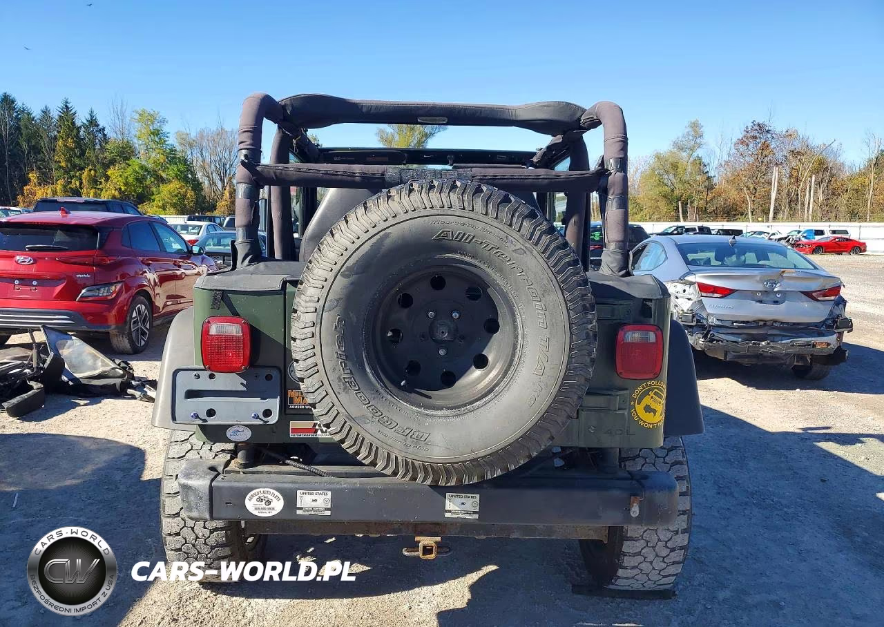 1999 Jeep Wrangler - Tj Sport VIN:1J4FY19S1XP460132 - 6