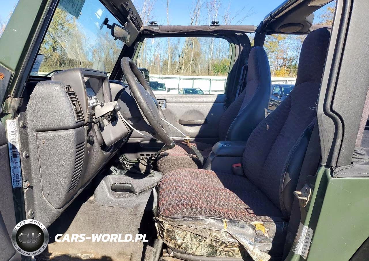 1999 Jeep Wrangler - Tj Sport VIN:1J4FY19S1XP460132 - 7
