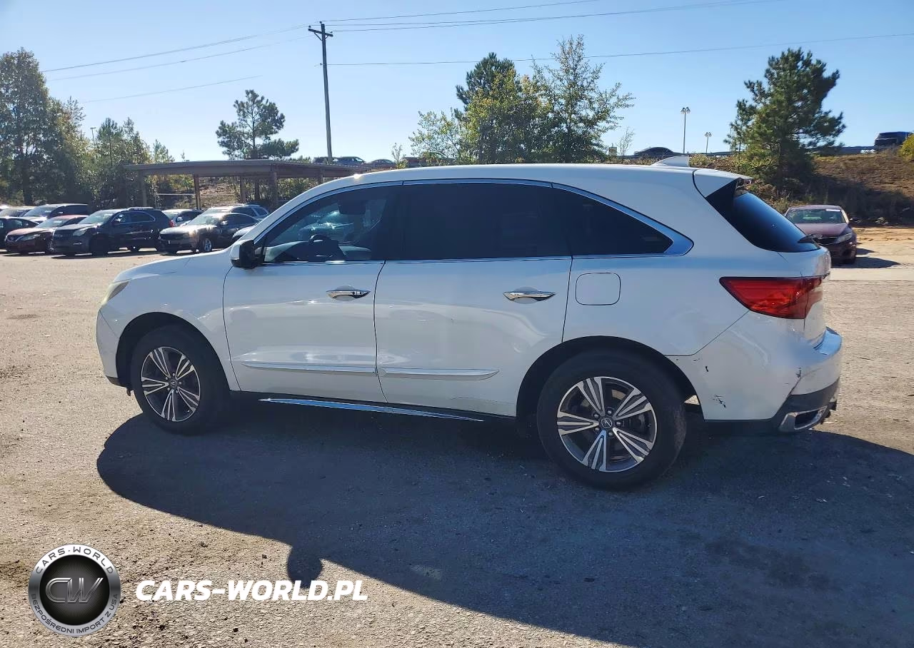 2017 Acura Mdx VIN:5FRYD3H35HB010980 - 2