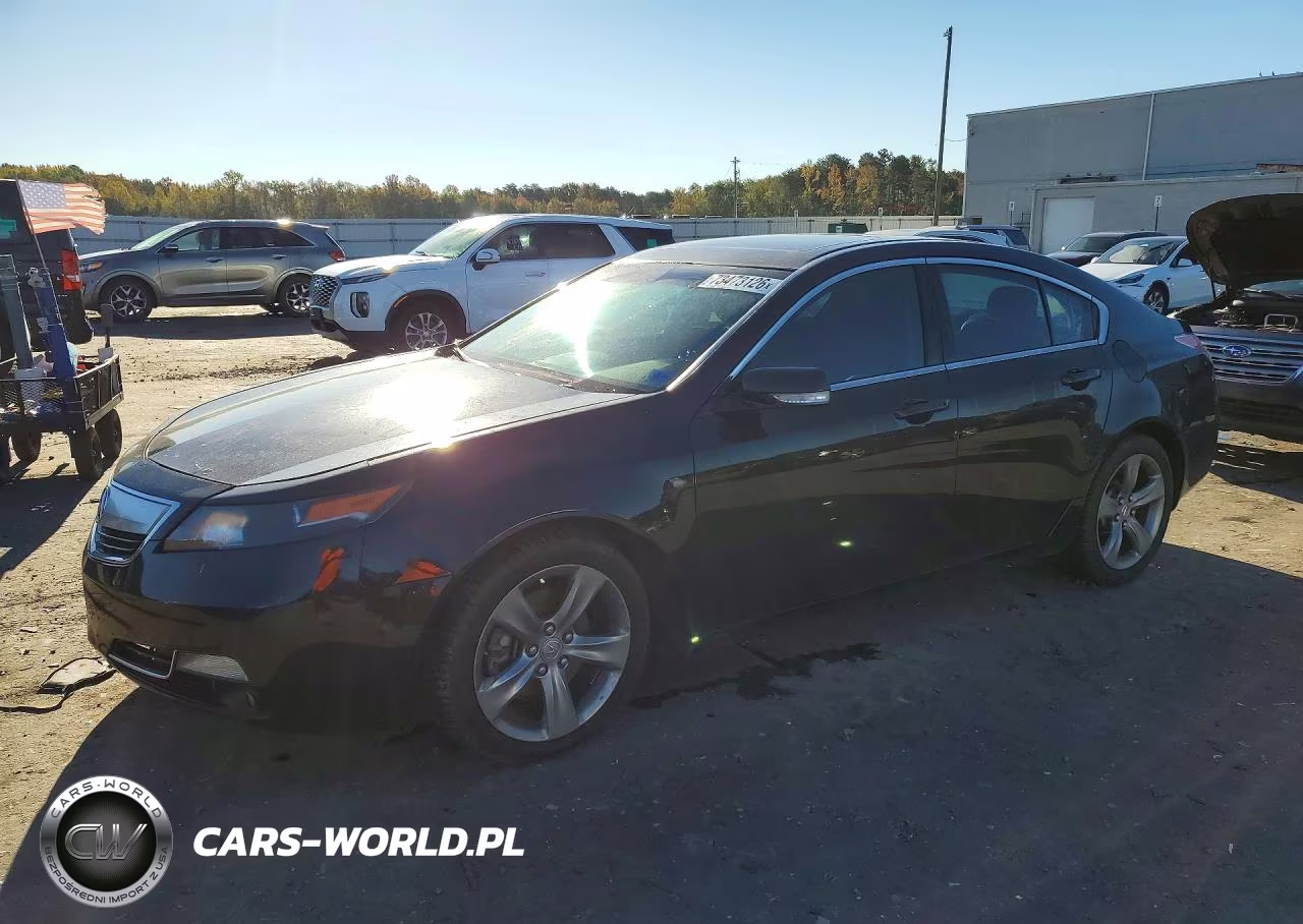 2013 Acura Tl Se VIN:19UUA8F33DA018198 - 1