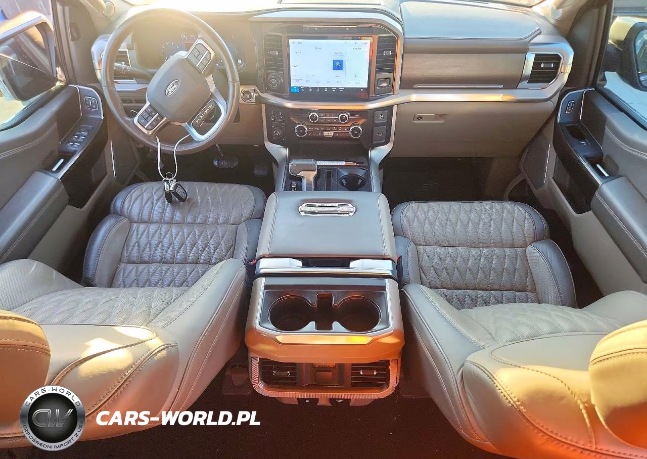 2024 Ford F150 Platinum VIN:1FTFW7LD6RFA31005 - 8