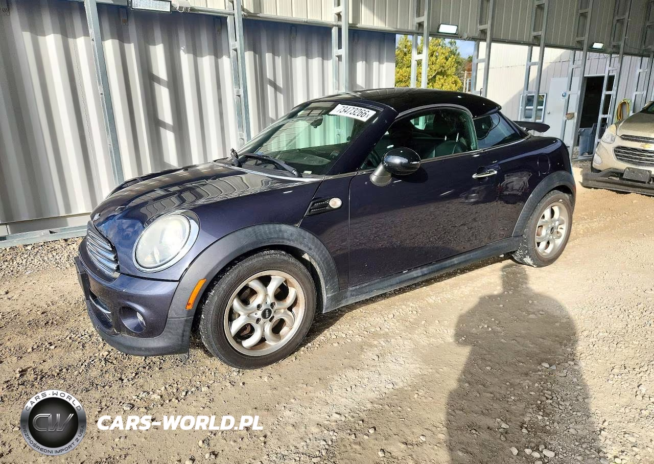 2014 Mini Cooper Coupe VIN:WMWSX1C57ET507997 - 1