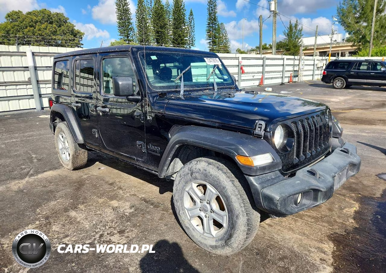 2022 Jeep Wrangler Unlimited Sport VIN:1C4HJXKN2NW215854 - 4