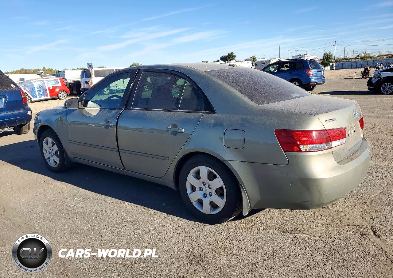 2008 Hyundai Sonata Gls VIN:5NPET46C18H360253 - 2