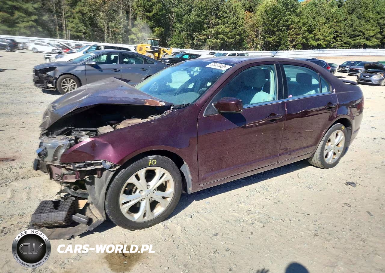 2012 Ford Fusion Se VIN:3FAHP0HA7CR242564 - 1