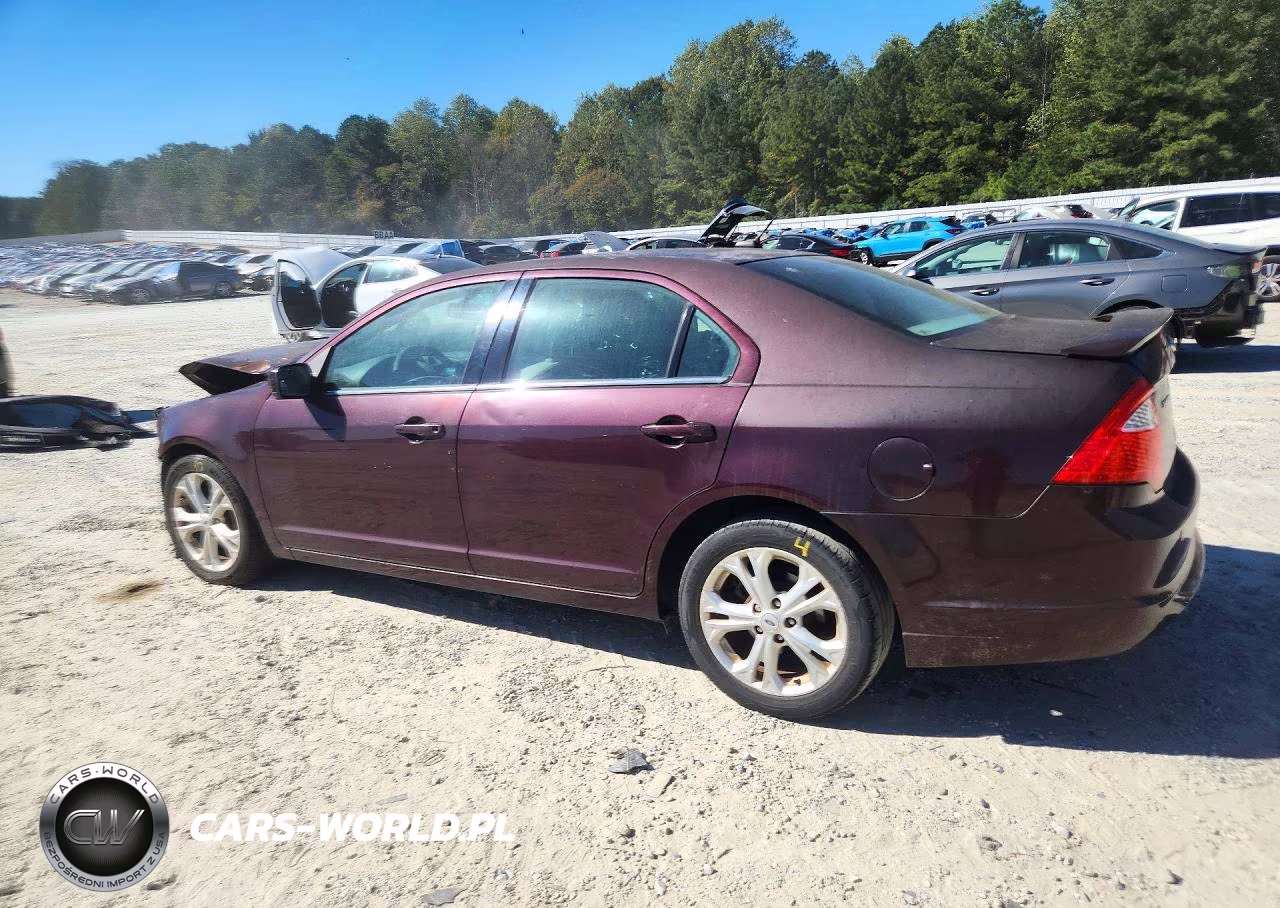 2012 Ford Fusion Se VIN:3FAHP0HA7CR242564 - 2