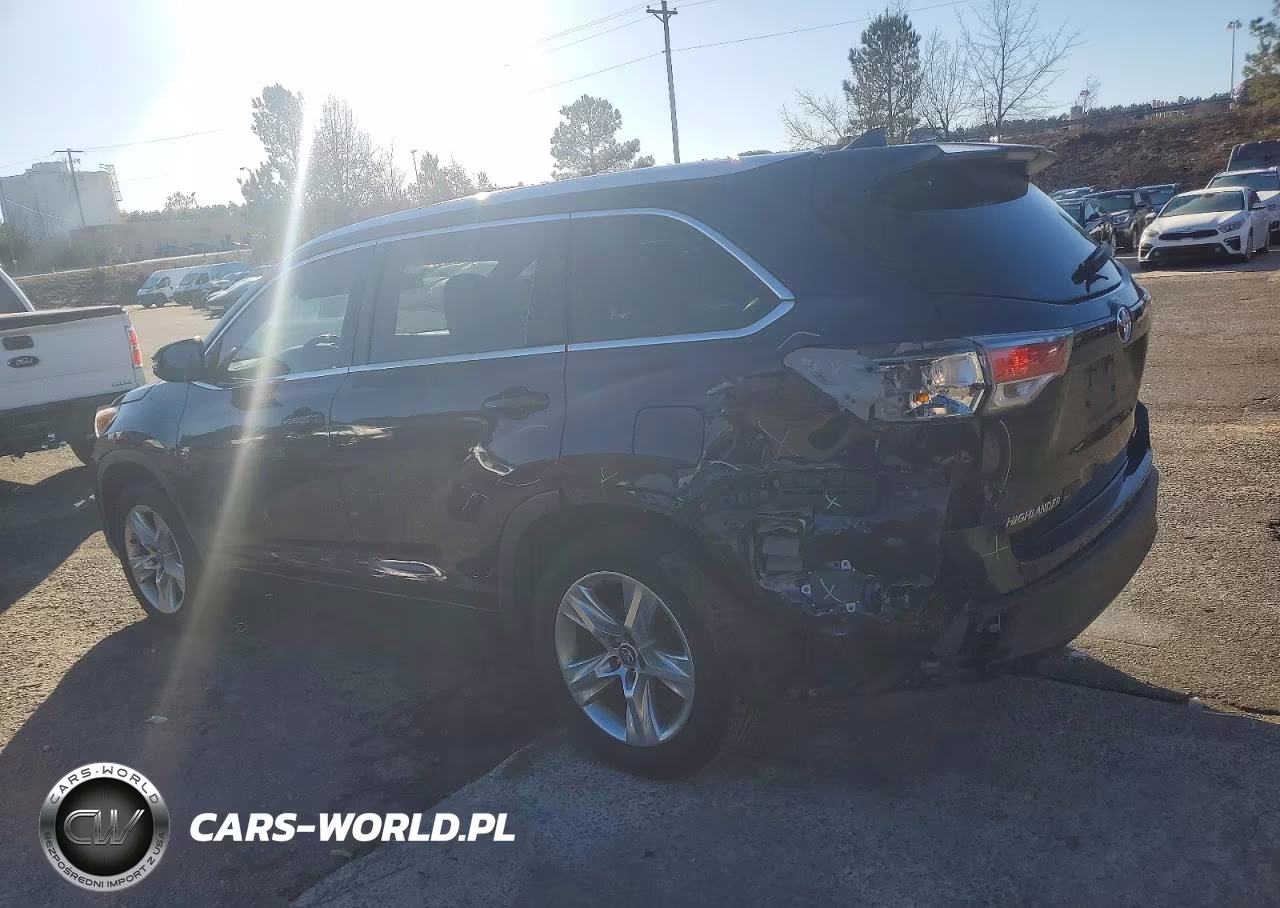 2016 Toyota Highlander Limited VIN:5TDYKRFH6GS162480 - 2