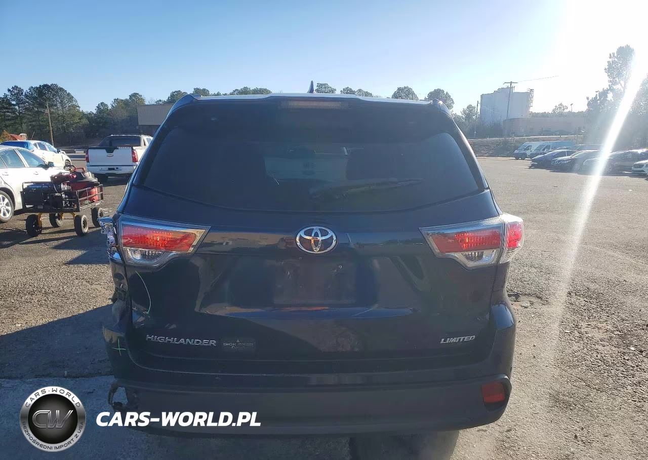 2016 Toyota Highlander Limited VIN:5TDYKRFH6GS162480 - 6