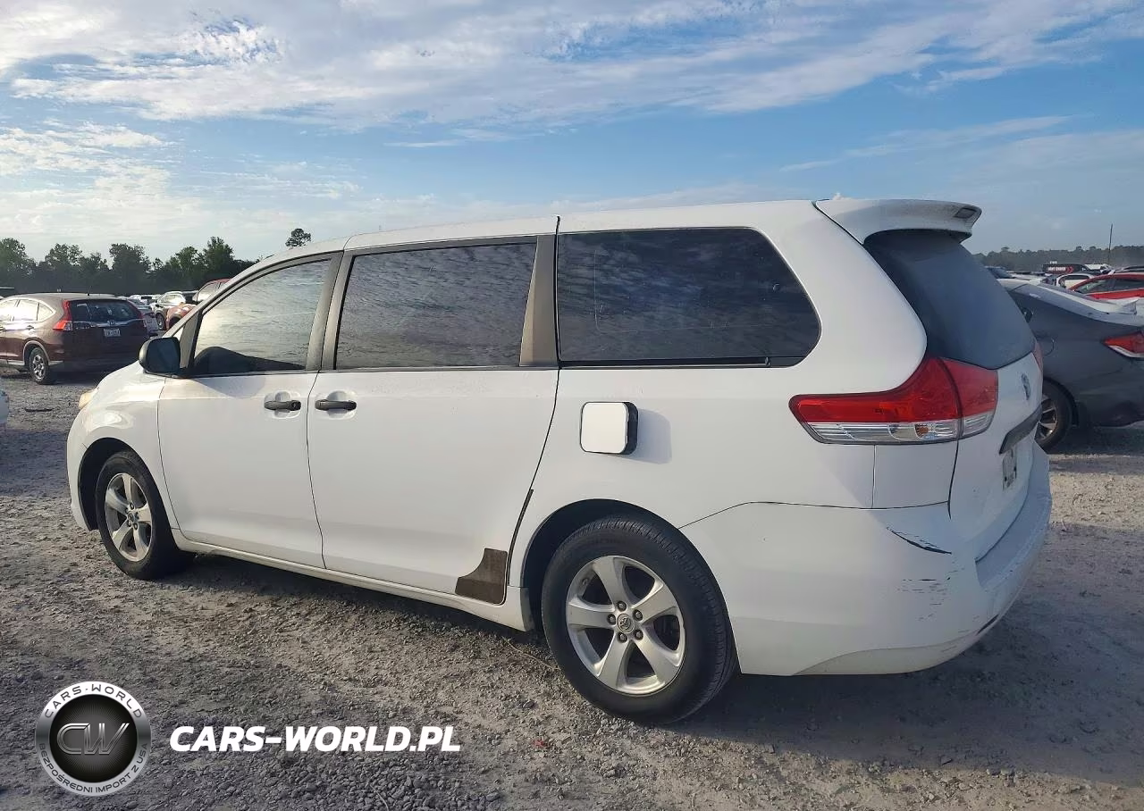 2011 Toyota Sienna Base 7-Passenger VIN:5TDKA3DC4BS005889 - 2