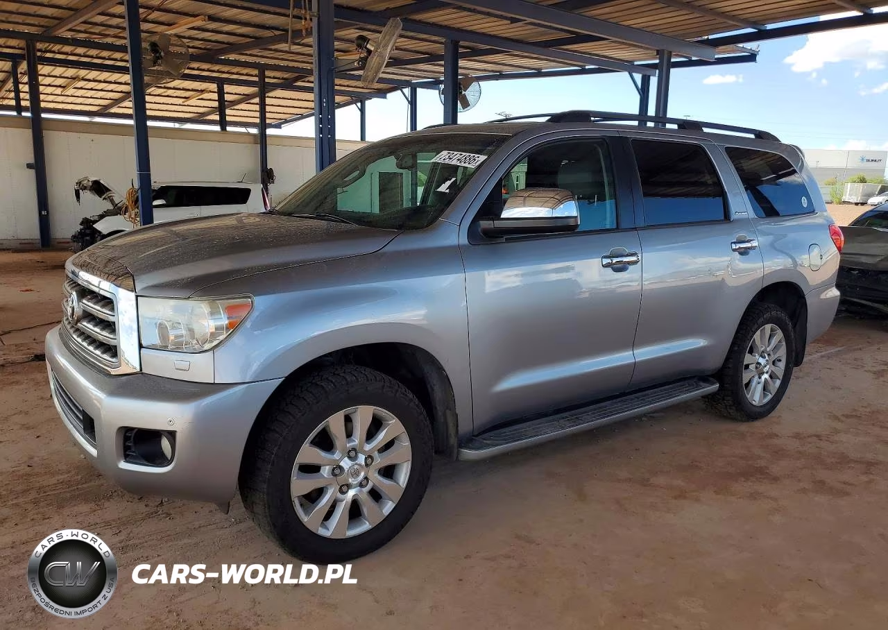 2014 Toyota Sequoia Platinum VIN:5TDDW5G19ES096016 - 1