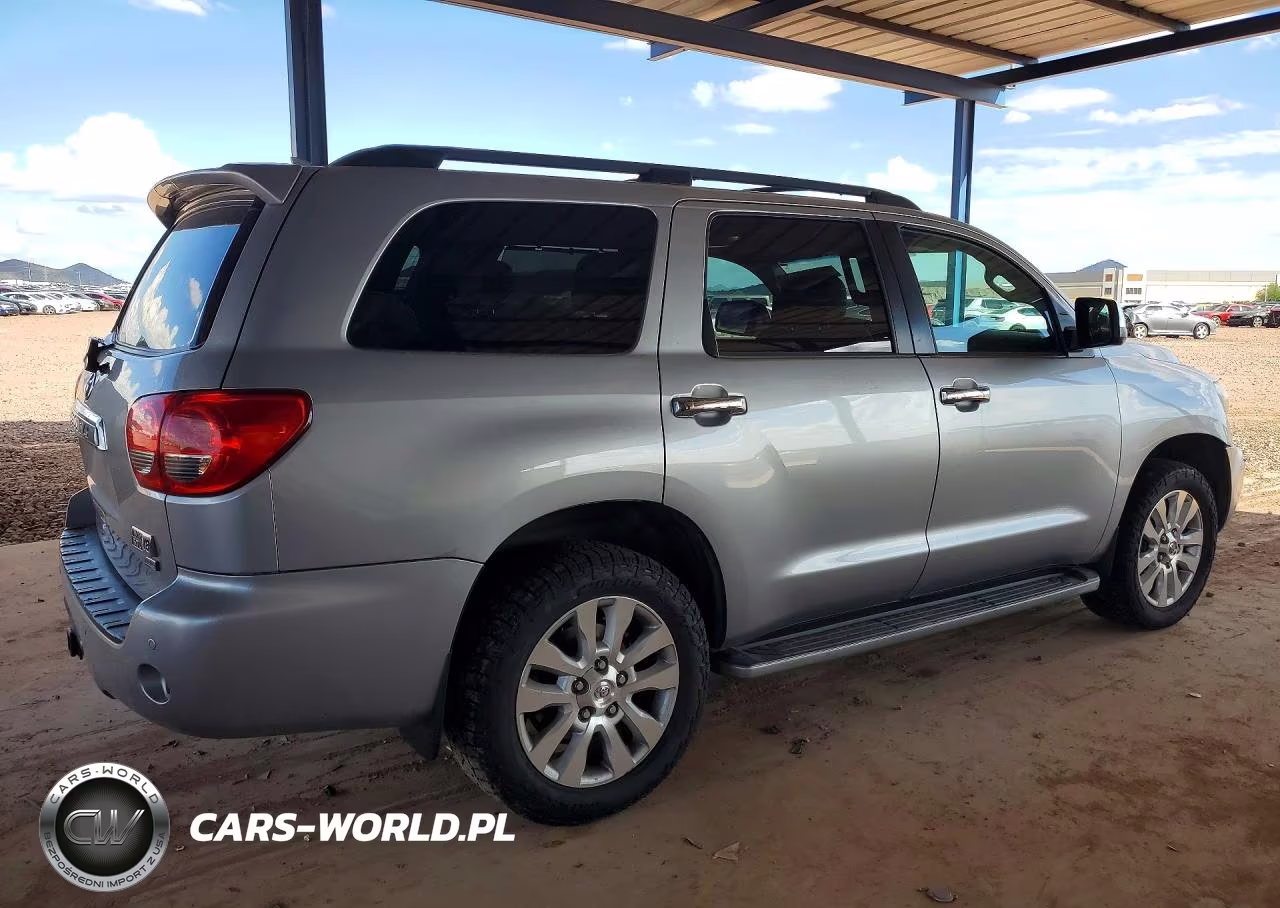2014 Toyota Sequoia Platinum VIN:5TDDW5G19ES096016 - 3