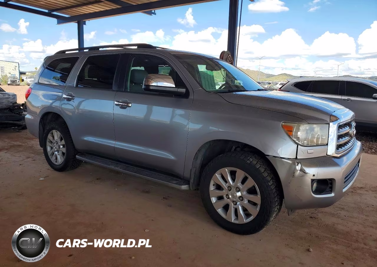 2014 Toyota Sequoia Platinum VIN:5TDDW5G19ES096016 - 4