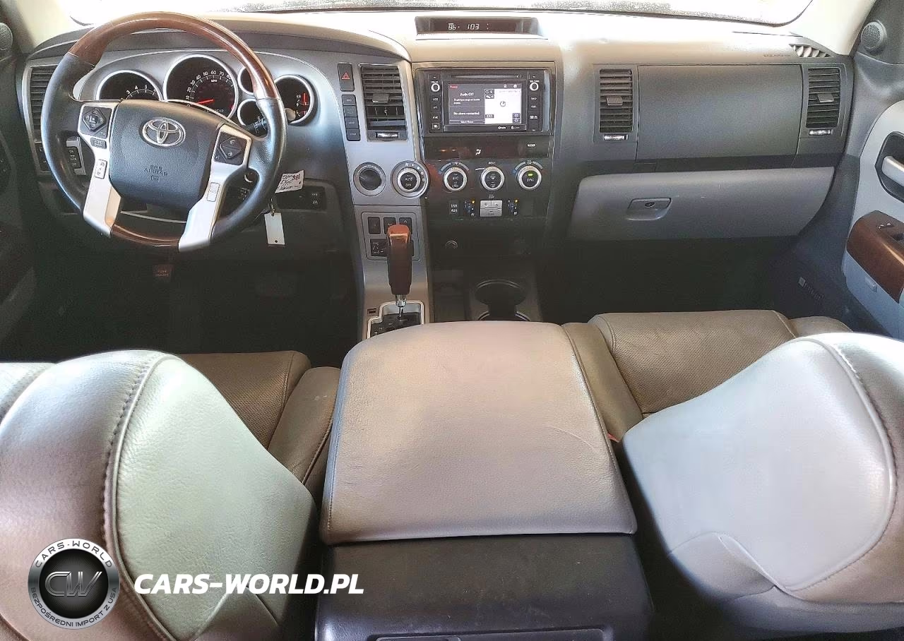 2014 Toyota Sequoia Platinum VIN:5TDDW5G19ES096016 - 8