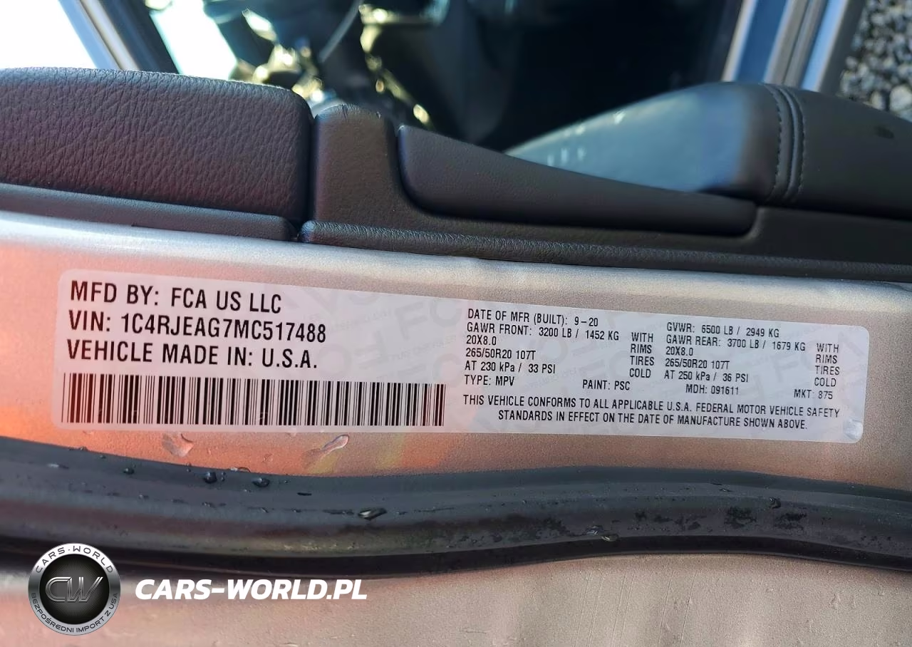 2021 Jeep Grand Cherokee Laredo VIN:1C4RJEAG7MC517488 - 14
