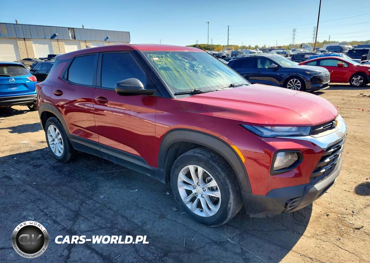 2021 CHEVROLET TRAILBLAZE LS VIN:KL79MMS28MB133582 - 4