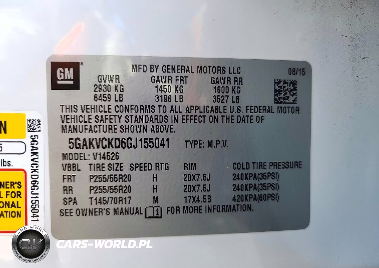 2016 Buick Enclave VIN:5GAKVCKD6GJ155041 - 14