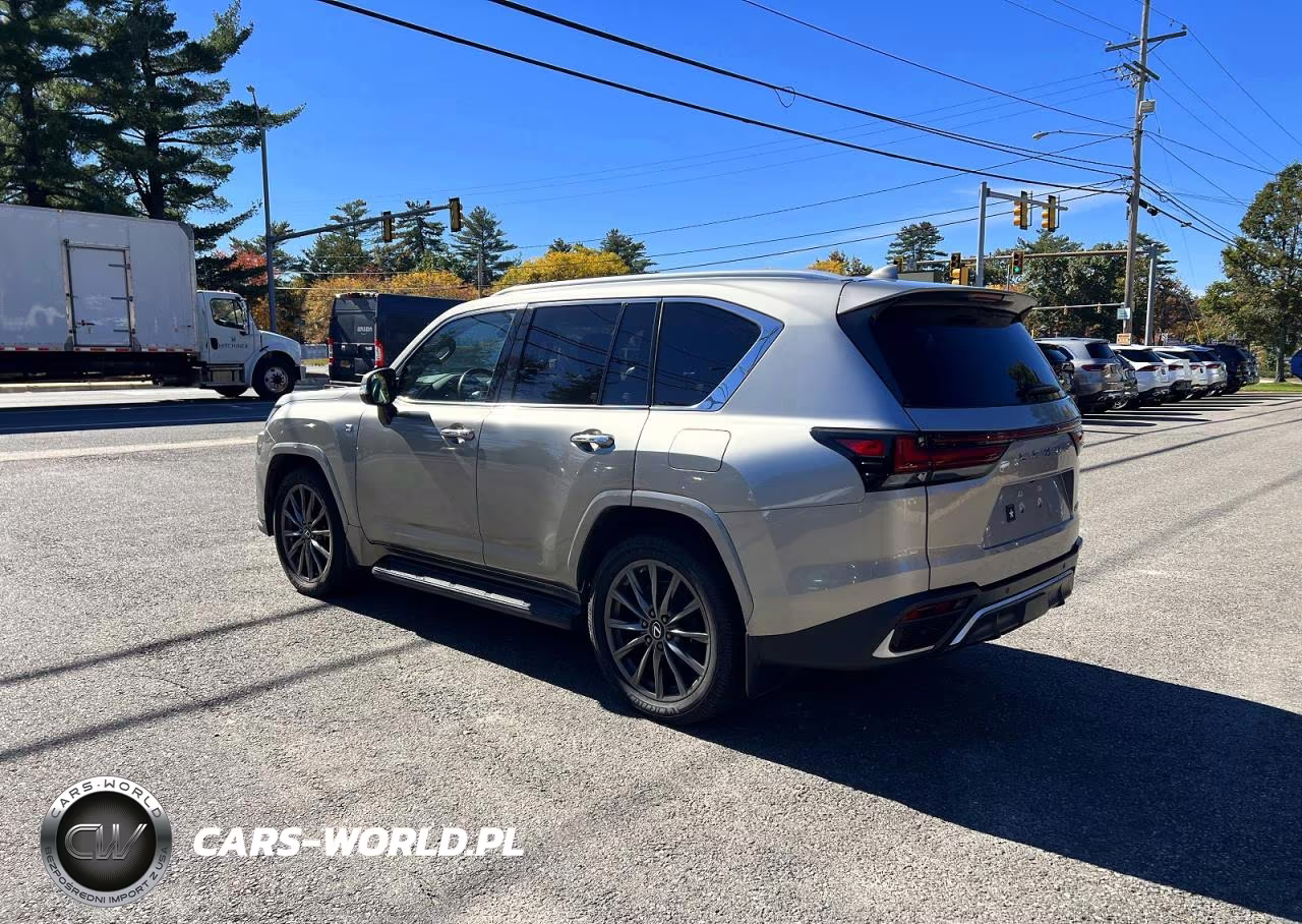 2023 Lexus Lx 600 F Sport Handling VIN:JTJMB7CX2P4030484 - 3