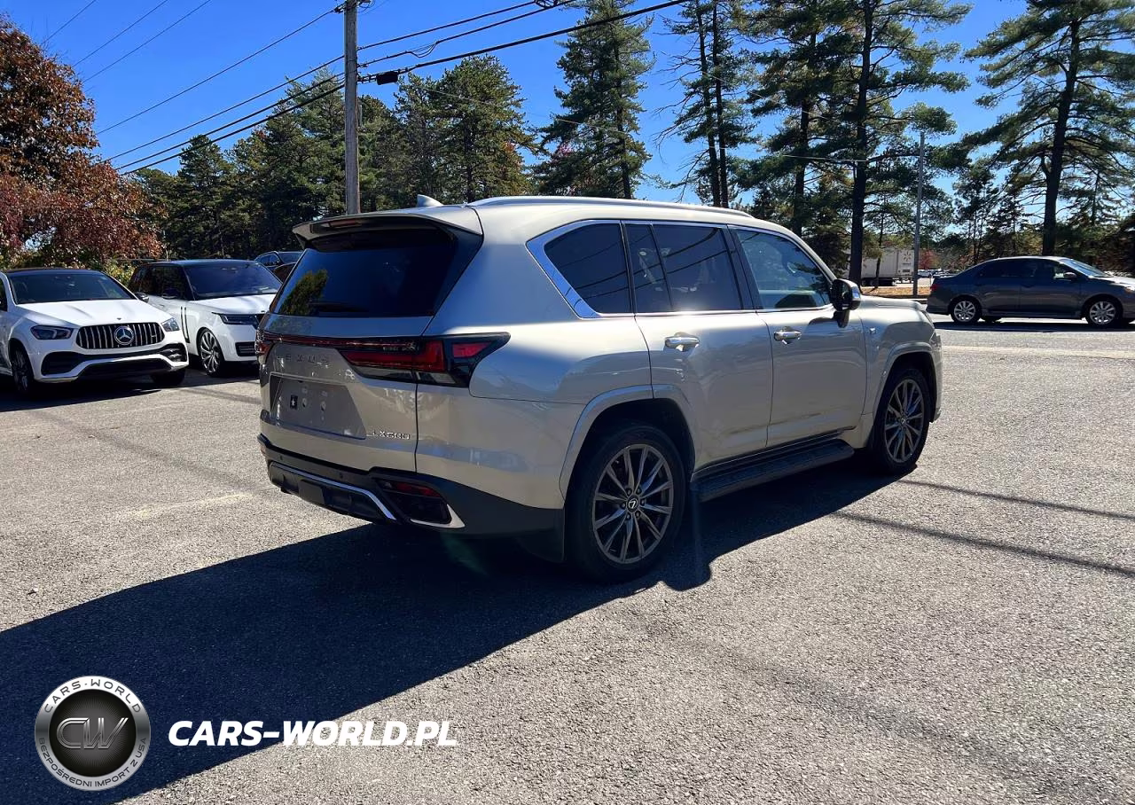2023 Lexus Lx 600 F Sport Handling VIN:JTJMB7CX2P4030484 - 4