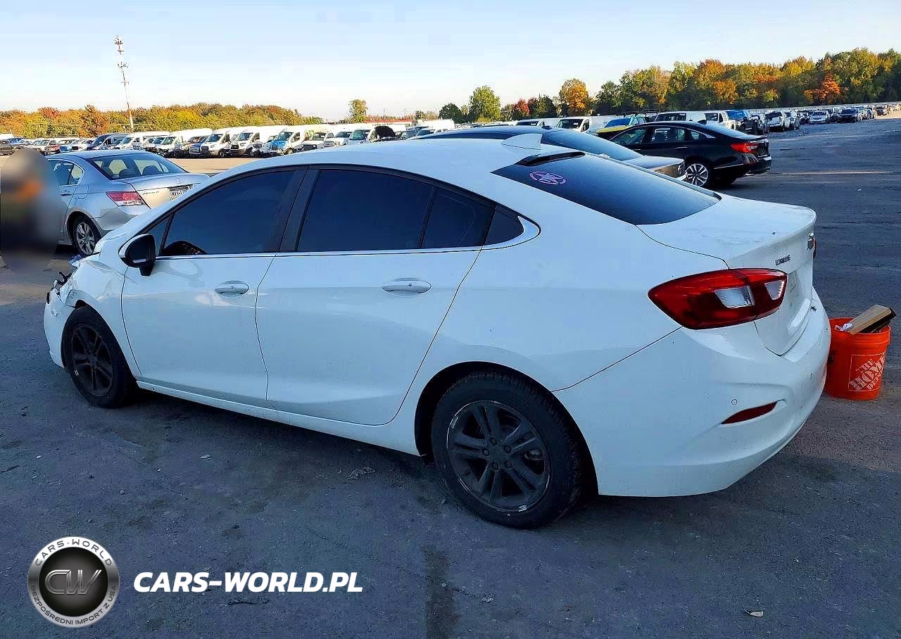 2016 Chevrolet Cruze Lt VIN:1G1BE5SM9G7268661 - 2
