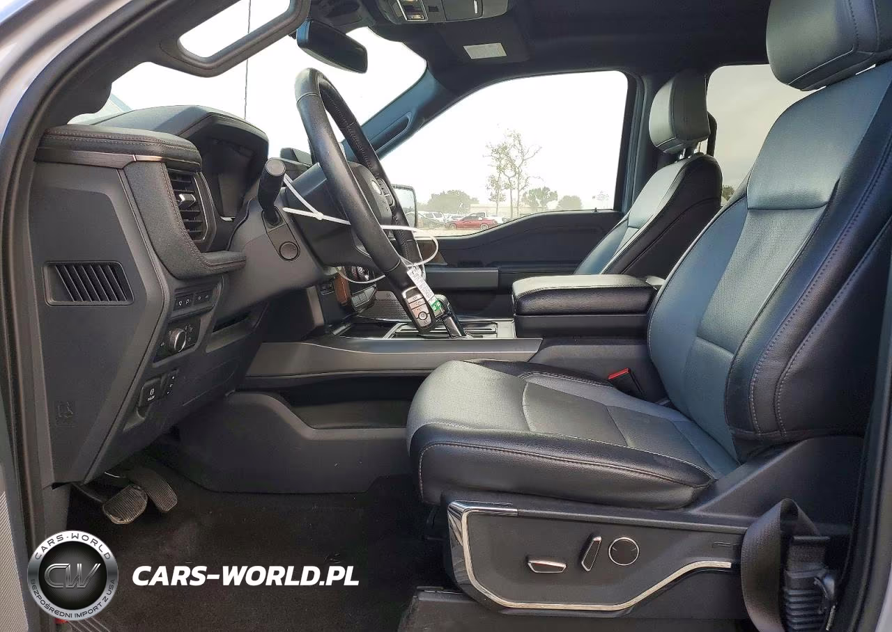 2022 Ford F150 Lightning Lariat VIN:1FT6W1EV1NWG03868 - 7
