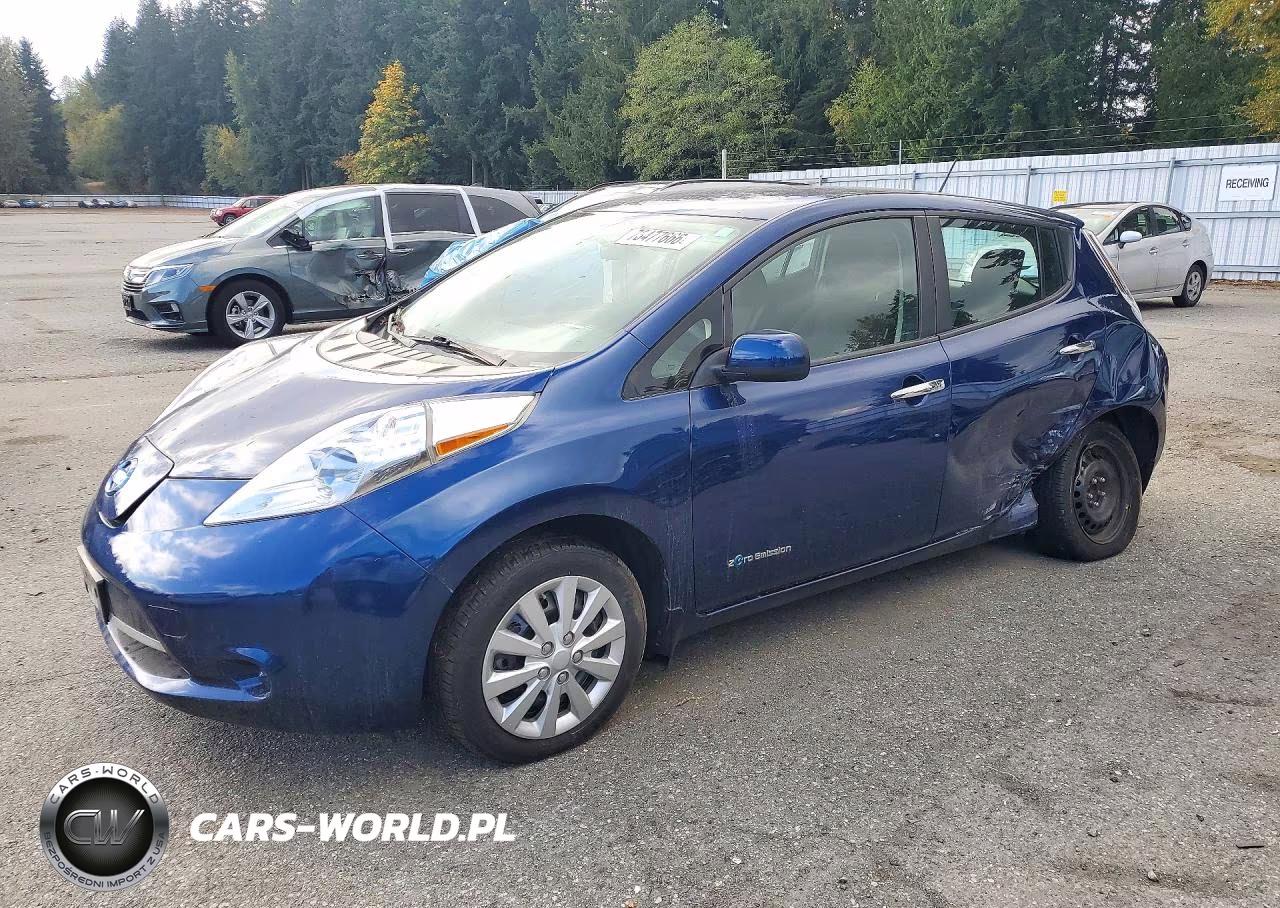 2017 Nissan Leaf S VIN:1N4BZ0CP7HC309911 - 1