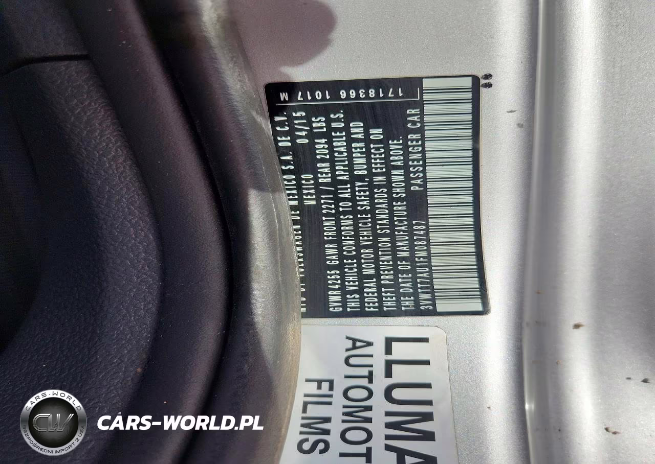 2015 Volkswagen Gti VIN:3VWTT7AU1FM087487 - 12
