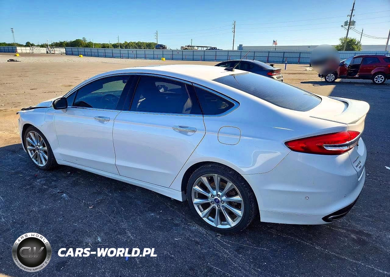 2017 Ford Fusion Titanium VIN:3FA6P0K96HR353250 - 2