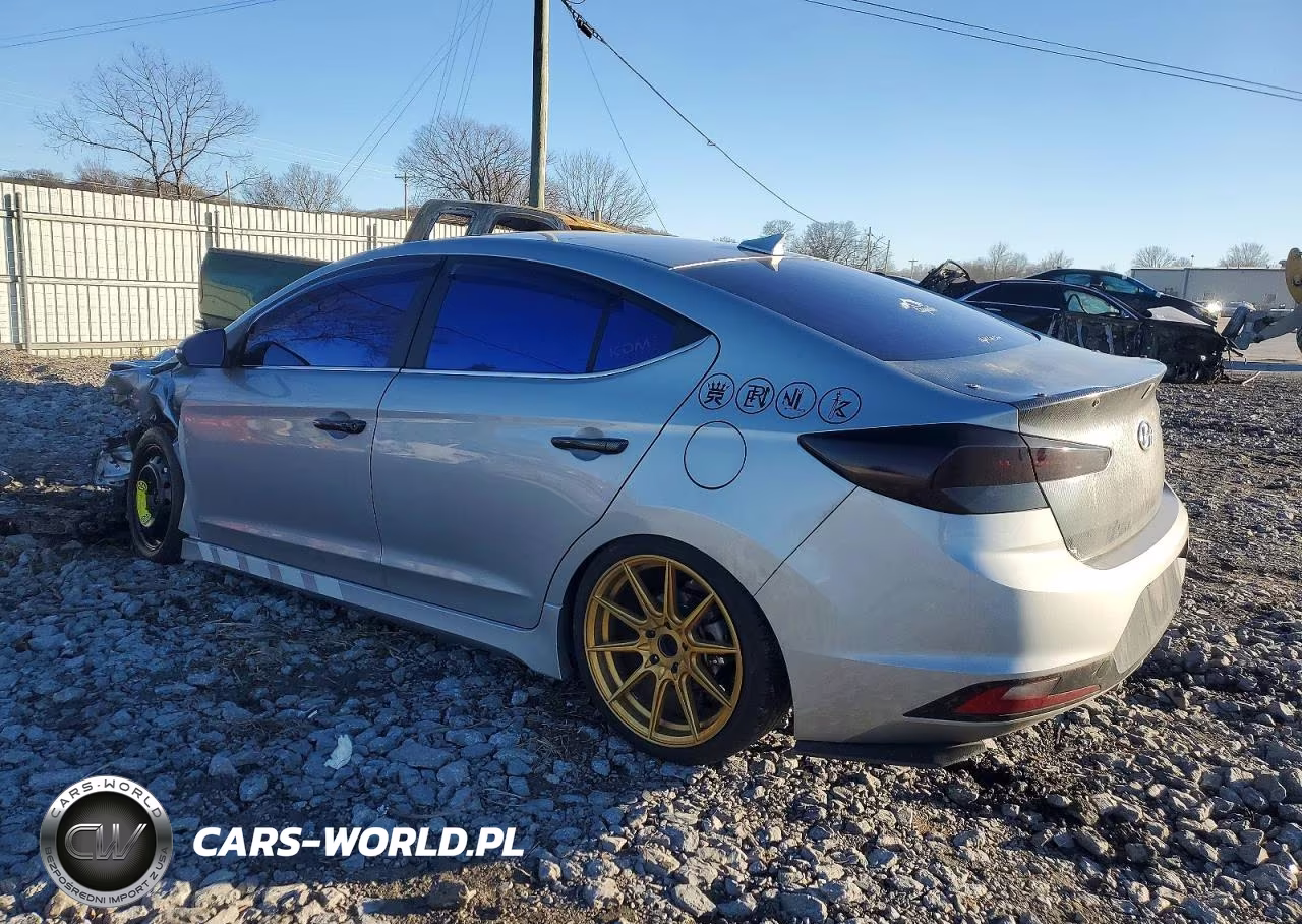 2020 Hyundai Elantra Sport VIN:KMHD04LB2LU085874 - 2