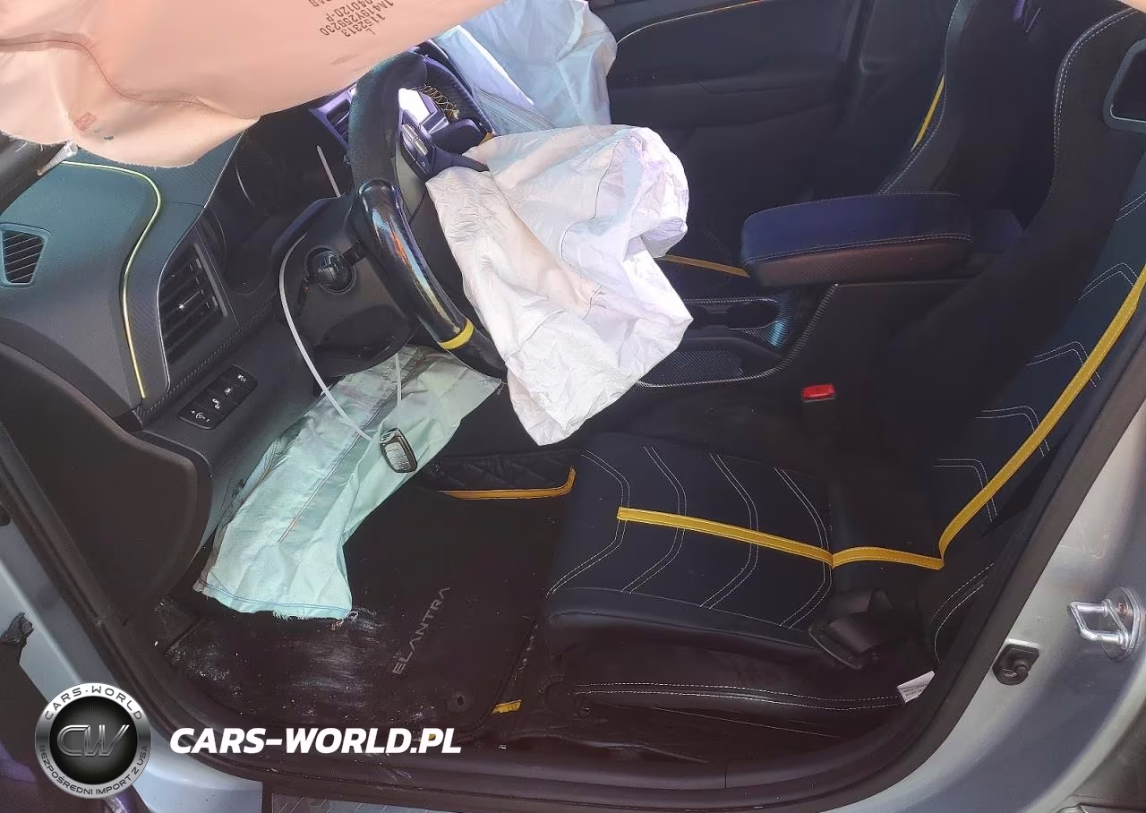 2020 Hyundai Elantra Sport VIN:KMHD04LB2LU085874 - 7