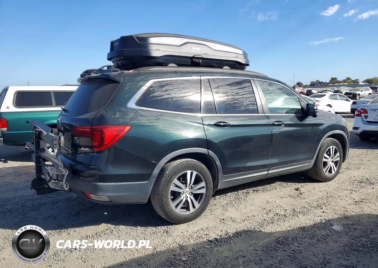 2017 Honda Pilot Exl VIN:5FNYF6H66HB054512 - 3