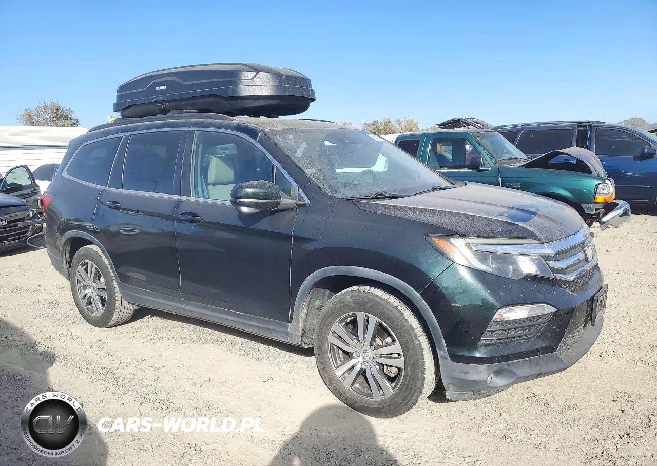2017 Honda Pilot Exl VIN:5FNYF6H66HB054512 - 4
