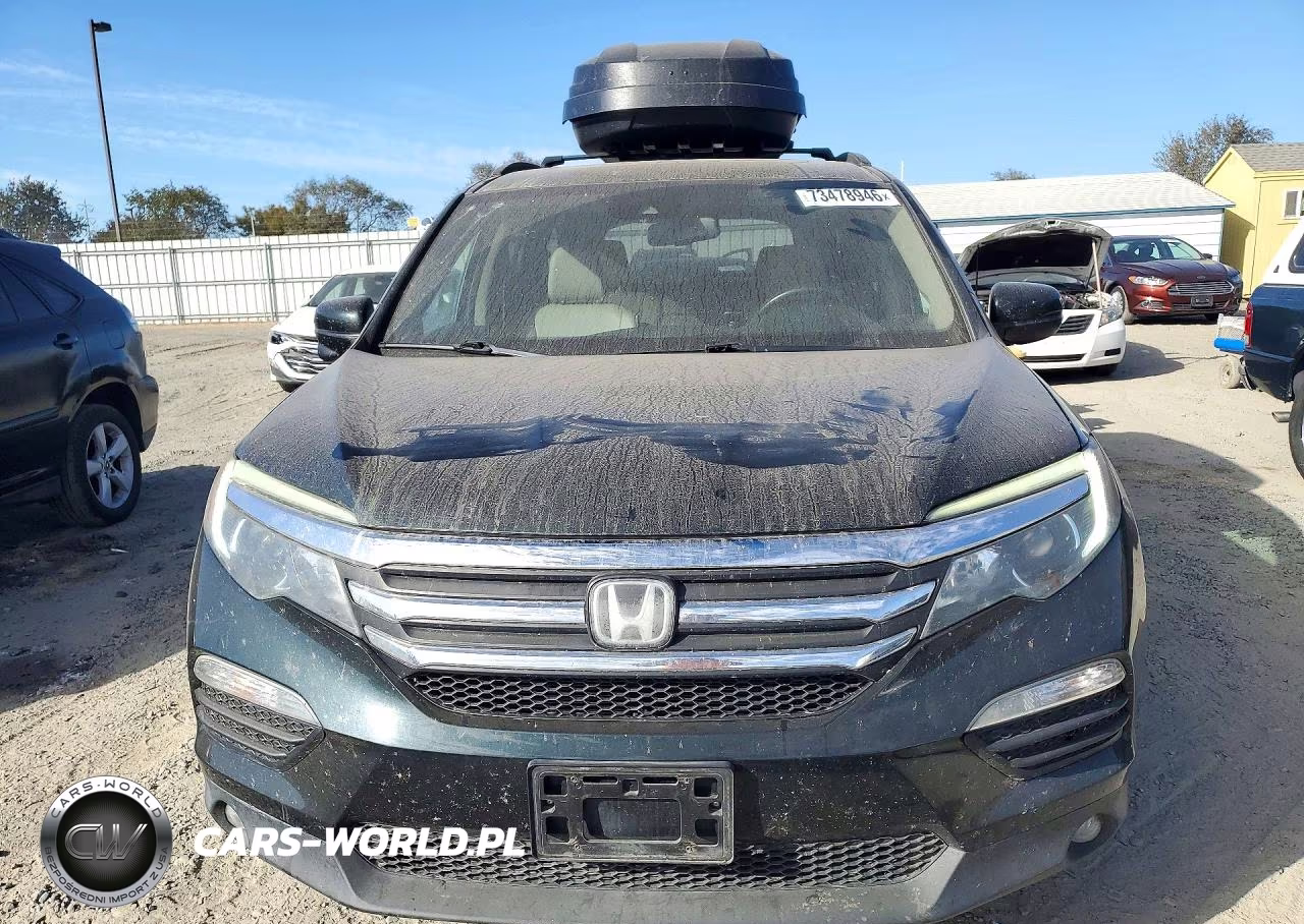 2017 Honda Pilot Exl VIN:5FNYF6H66HB054512 - 5