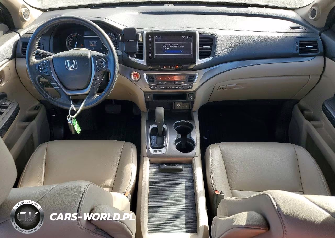 2017 Honda Pilot Exl VIN:5FNYF6H66HB054512 - 8