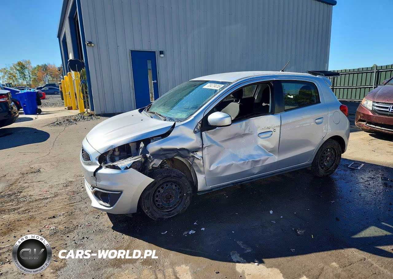 2019 Mitsubishi Mirage Es VIN:ML32A3HJ4KH004158 - 1
