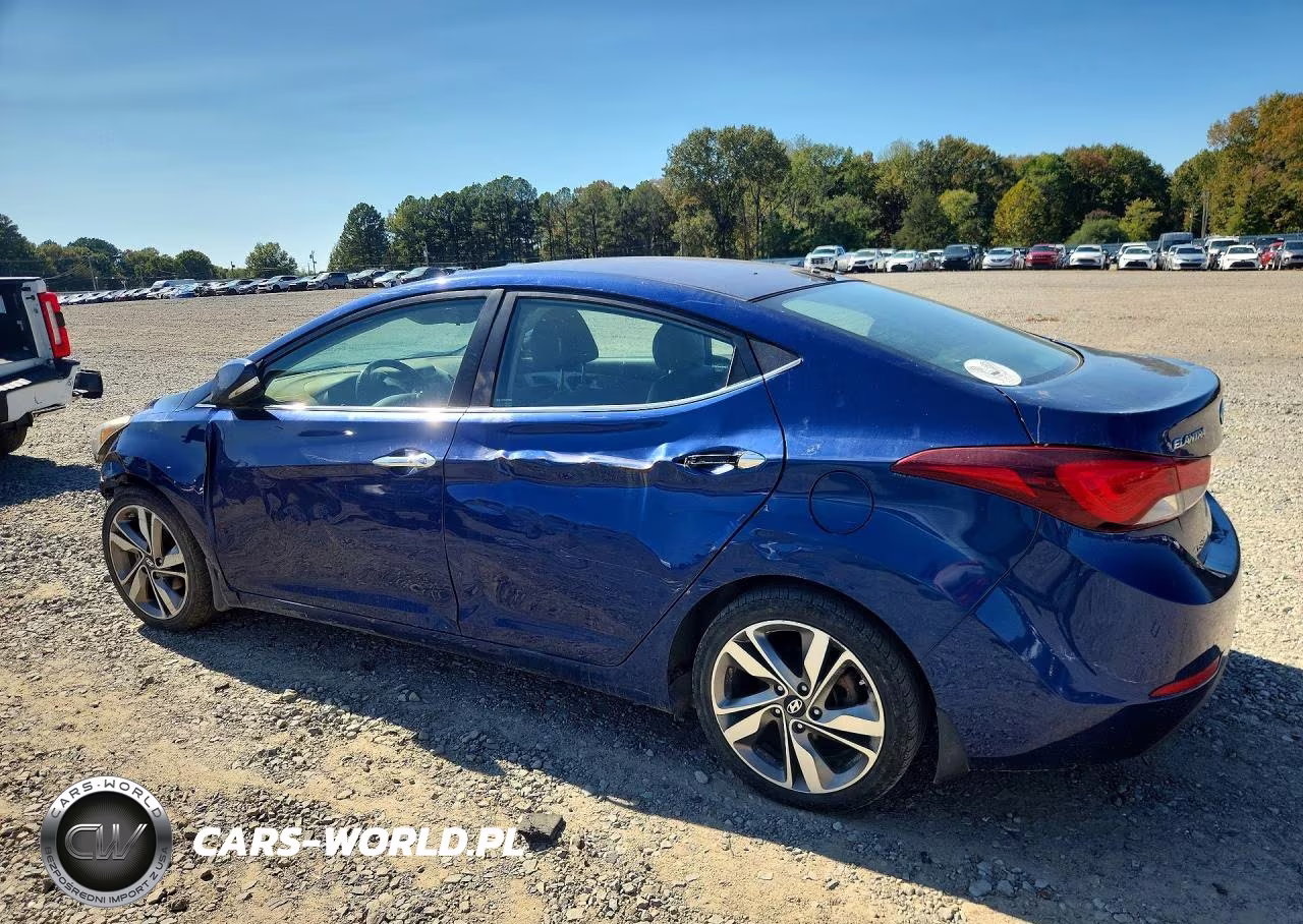 2016 Hyundai Elantra Limited VIN:5NPDH4AE3GH668190 - 2