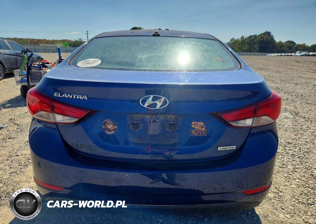 2016 Hyundai Elantra Limited VIN:5NPDH4AE3GH668190 - 6