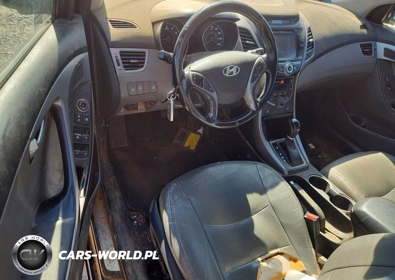 2016 Hyundai Elantra Limited VIN:5NPDH4AE3GH668190 - 8